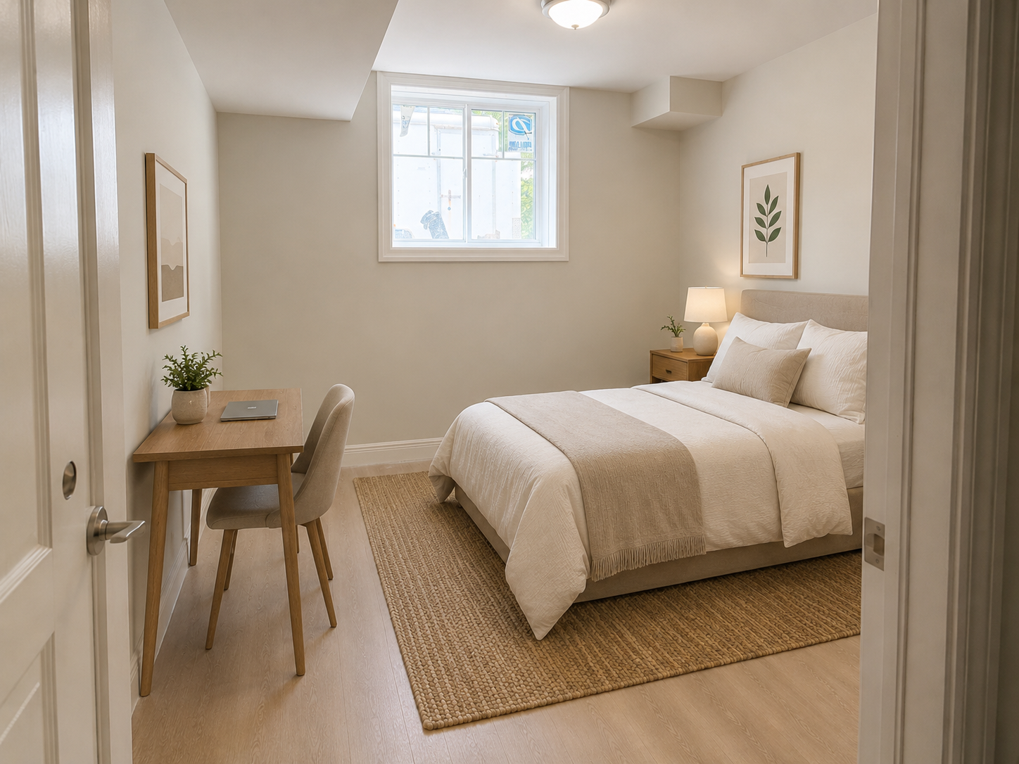 Basement Bedroom